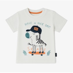 T-shirt skate λευκό T-shirt skate λευκό