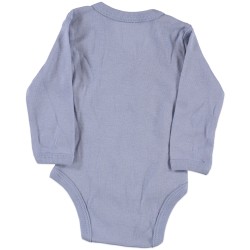 Unisex ανοιχτό μπλε βρεφικό κρουαζέ κορμάκι Unisex ανοιχτό μπλε βρεφικό κρουαζέ κορμάκι