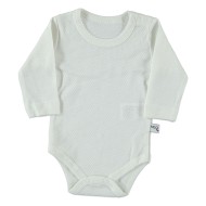 Unisex εκρού βρεφικό κορμάκι