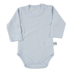 Unisex γαλάζιο βρεφικό κορμάκι Unisex γαλάζιο βρεφικό κορμάκι