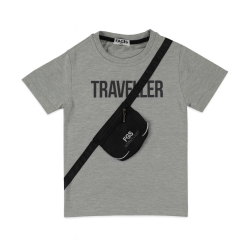 T-shirt Traveller grey T-shirt Traveller grey