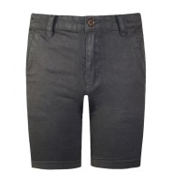 Ελαστική πετροπλυμένη βερμούδα ανθρακί