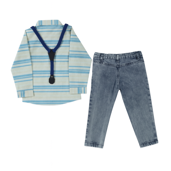 Παιδικό σετ Sermino light blue