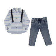 Παιδικό σετ Sermino navy blue