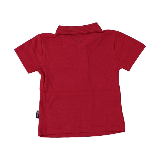 Βρεφική μπλούζα polo κόκκινη