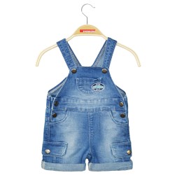 Σετ μπλούζα βαμβακερή και σαλοπέτα jean Σετ μπλούζα βαμβακερή και σαλοπέτα jean