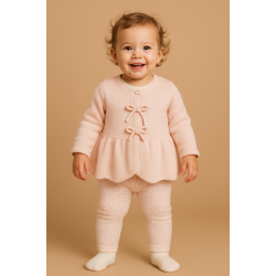 Βρεφικό σετ 3 Τεμαχίων Pink Flower Βρεφικό σετ 3 Τεμαχίων Pink Flower