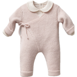 Βρεφικό Σετ 2 Τεμαχίων - Φορμάκι Κρουαζέ Ροζ Βρεφικό Σετ 2 Τεμαχίων - Φορμάκι Κρουαζέ Ροζ