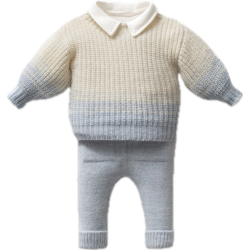 Βρεφικό σετ 3 Τεμαχίων Palette Γαλανό Βρεφικό σετ 3 Τεμαχίων Palette Γαλανό