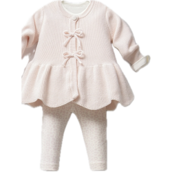 Βρεφικό σετ 3 Τεμαχίων Pink Flower Βρεφικό σετ 3 Τεμαχίων Pink Flower