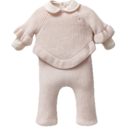 Ροζ Βρεφικό Σετ 3 Τεμαχίων Ροζ Βρεφικό Σετ 3 Τεμαχίων