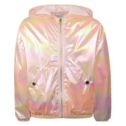 Τζάκετ μεταλλικό με ασημί λεπτομέρεια στο μανίκι