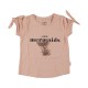 T-shirt μικρή γοργόνα ροζ