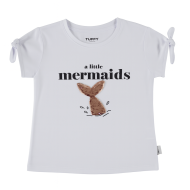 T-shirt μικρή γοργόνα λευκό