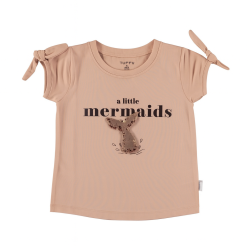 T-shirt μικρή γοργόνα ροζ T-shirt μικρή γοργόνα ροζ