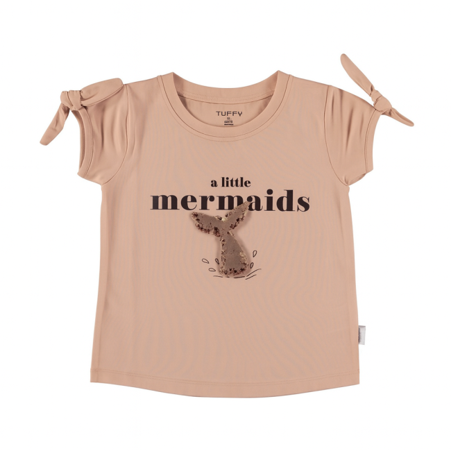 T-shirt μικρή γοργόνα ροζ