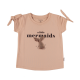 T-shirt μικρή γοργόνα ροζ